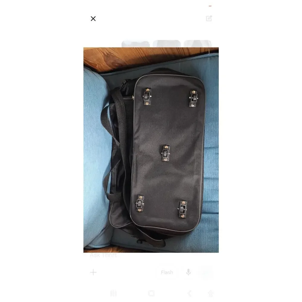 Vtg 90s CAMON PRO SPORT Rolling Duffel Bag 5-Wheel NEW DEADSTOCK Factory Tape